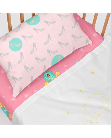 Lenzuolo con angoli HappyFriday MR FOX Multicolore Rosa 70 x 140 x 14 cm Lenzuolo con angoli HappyFriday MR FOX Multicolore Rosa 70 x 140 x 14 cm