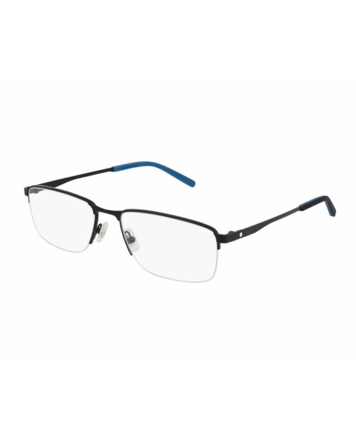 Montatura per Occhiali Uomo Montblanc MB0107O-001 Nero ø 56 mm Montatura per Occhiali Uomo Montblanc MB0107O-001 Nero ø 56 mm