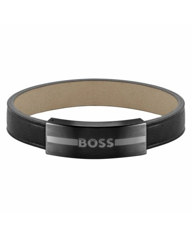 Bracciale Uomo Hugo Boss 1580490M Pelle 20 cm Bracciale Uomo Hugo Boss 1580490M Pelle 20 cm