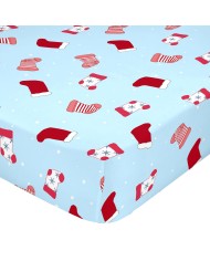 Federa HappyFriday Moshi Moshi Patchword animal Multicolore 60 x 60 cm