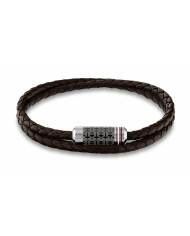 Bracciale Uomo Tommy Hilfiger 2790478 Pelle 19 cm