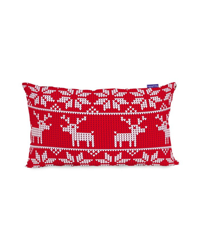 Fodera per cuscino HappyFriday XMAS Multicolore 50 x 30 cm Fodera per cuscino HappyFriday XMAS Multicolore 50 x 30 cm