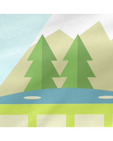 Paracolpi per culla HappyFriday Happynois Train Multicolore 210 x 40 cm Paracolpi per culla HappyFriday Happynois Train Multicolore 210 x 40 cm