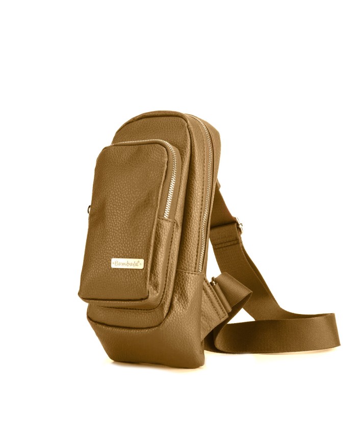 Borsa per Cellulare Bombata E00815-21 Marrone 15 x 29 x 10 cm Borsa per Cellulare Bombata E00815-21 Marrone 15 x 29 x 10 cm