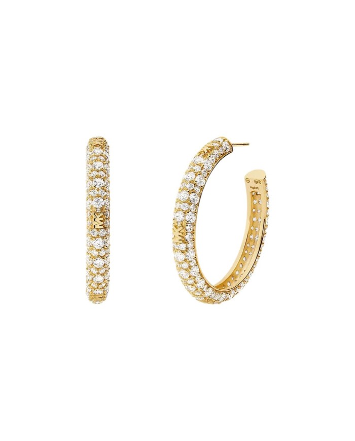 Orecchini Donna Michael Kors MKC1495AN710 Argento puro 3,5 cm