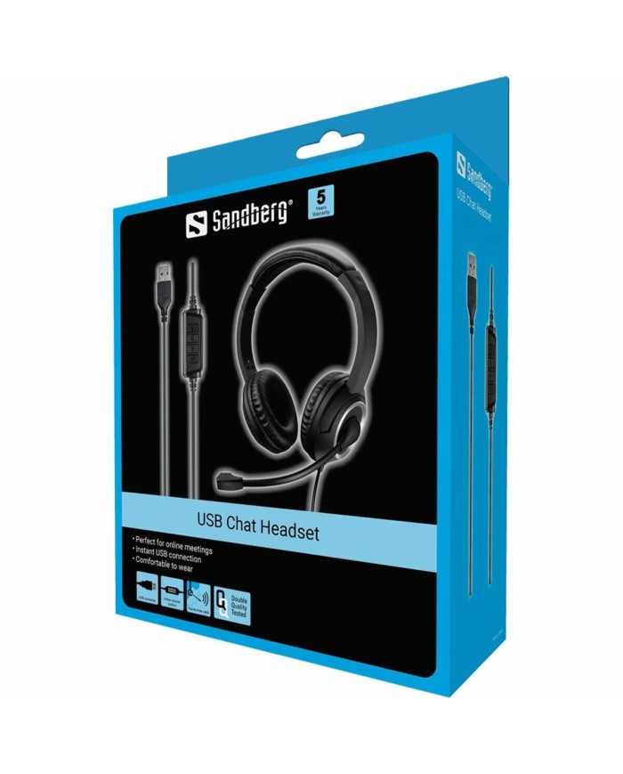 Auricolari Sandberg 126-16 Nero Auricolari Sandberg 126-16 Nero