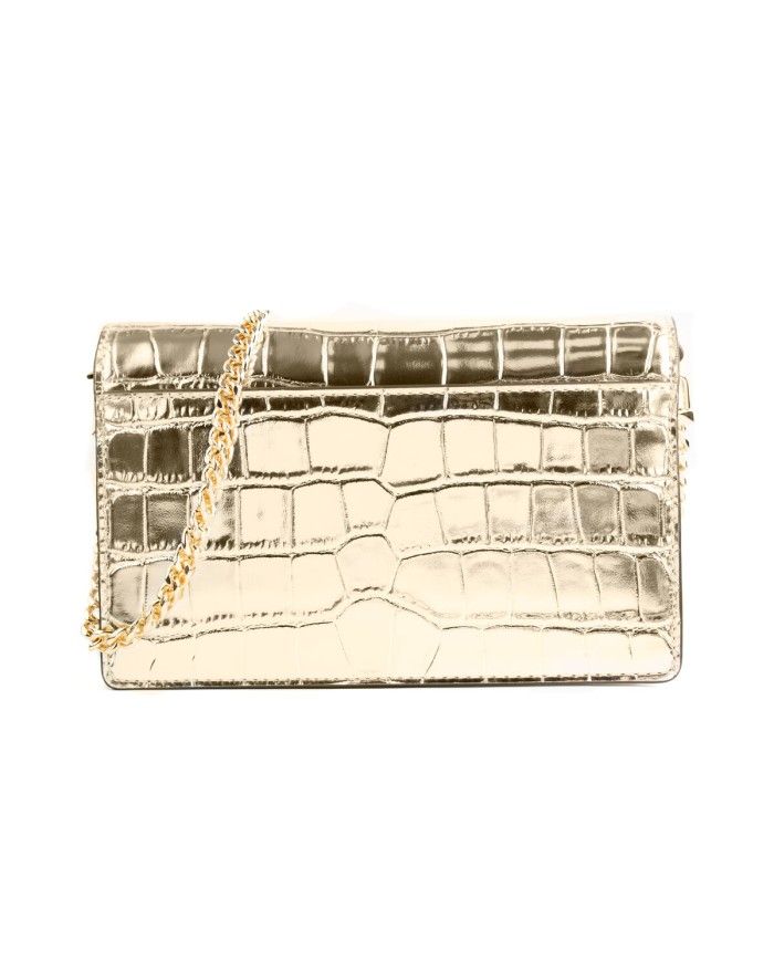 Borsa a Tracolla Michael Kors 32F4GJ6C8K-PALE-GOLD Dorato 22 x 14 x 6 cm Borsa a Tracolla Michael Kors 32F4GJ6C8K-PALE-GOLD Dorato 22 x 14 x 6 cm