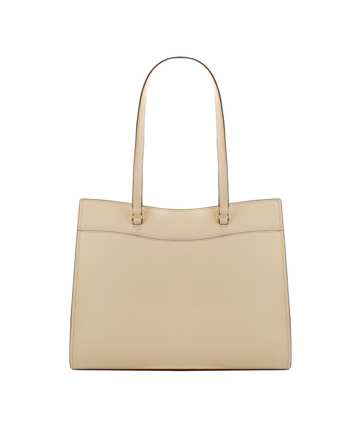 Borsa a Spalla Michael Kors 35F4GTVT9L-LT-CREAM Beige 37 x 28 x 12 cm