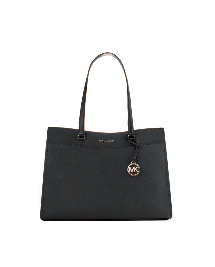 Borsa a Spalla Michael Kors 35F4STVT9B-BLACK Nero 37 x 28 x 12 cm