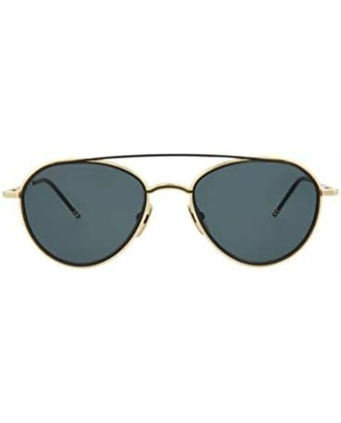 Occhiali da sole Unisex Thom Browne TB-109-A-T-GLD-BLK-53 Ø 53 mm Occhiali da sole Unisex Thom Browne TB-109-A-T-GLD-BLK-53 Ø 53 mm