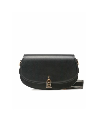 Borsa a Tracolla Michael Kors Mila Nero 25 x 14 x 6 cm Borsa a Tracolla Michael Kors Mila Nero 25 x 14 x 6 cm