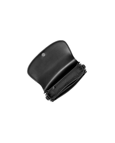 Borsa a Tracolla Michael Kors Mila Nero 25 x 14 x 6 cm Borsa a Tracolla Michael Kors Mila Nero 25 x 14 x 6 cm