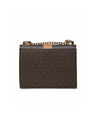 Borsa a Tracolla Michael Kors GREENWICH Marrone 21 x 17 x 7 cm Borsa a Tracolla Michael Kors GREENWICH Marrone 21 x 17 x 7 cm