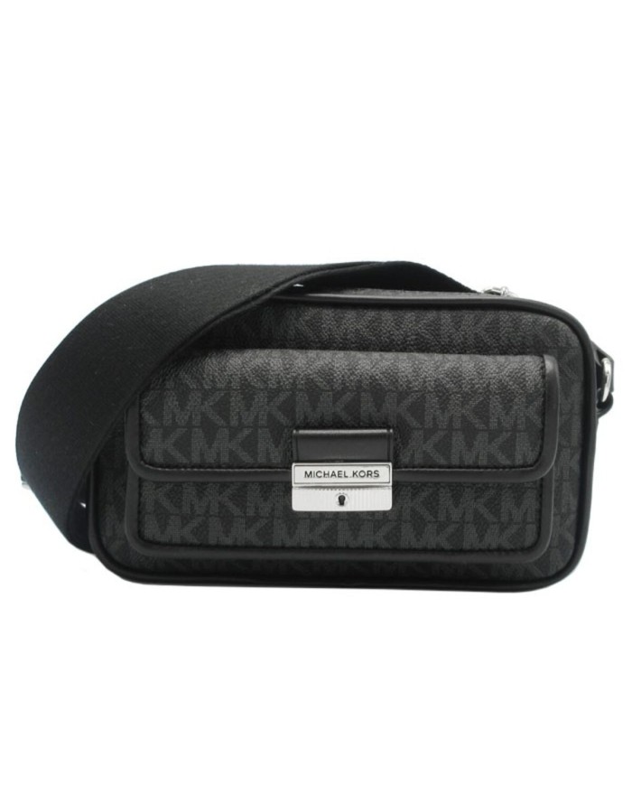 Borsa a Tracolla Michael Kors BRADSHAW Nero 20 x 12 x 8 cm Borsa a Tracolla Michael Kors BRADSHAW Nero 20 x 12 x 8 cm