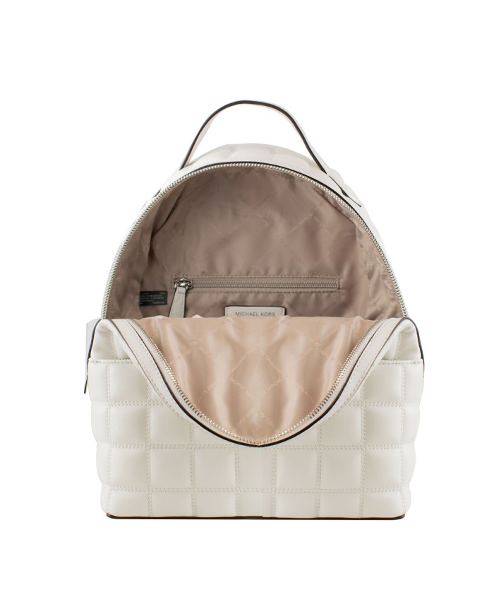Zaino Casual Michael Kors Sheila Bianco 30 x 24 x 12 cm