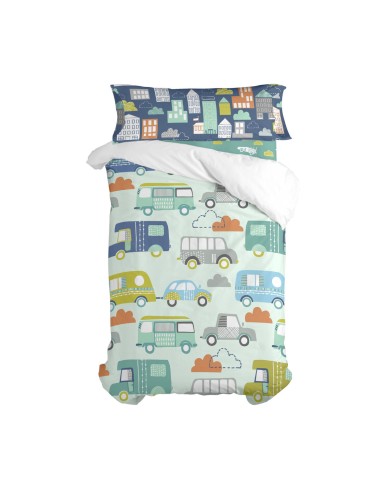 Lenzuolo con angoli HappyFriday MOSHI MOSHI Multicolore 90 x 200 x 32 cm Lenzuolo con angoli HappyFriday MOSHI MOSHI Multicolore 90 x 200 x 32 cm