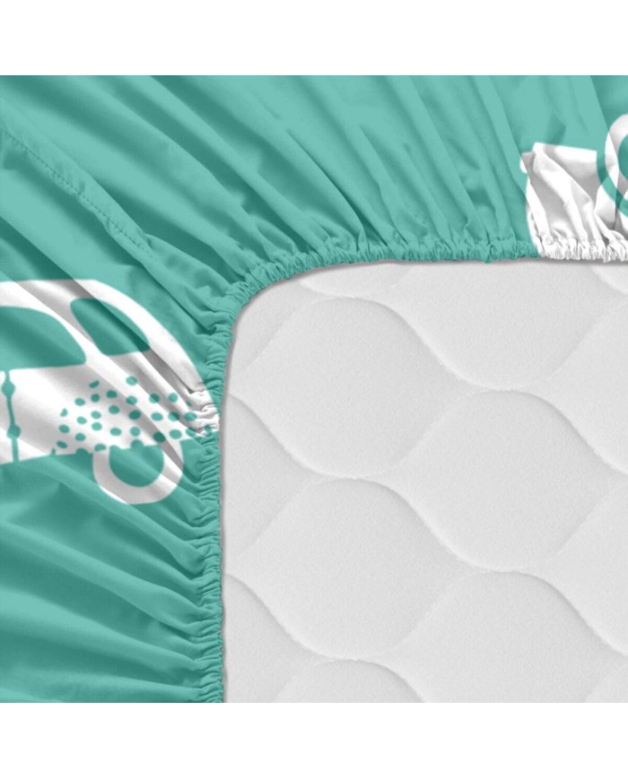 Lenzuolo con angoli HappyFriday MOSHI MOSHI Multicolore 90 x 200 x 32 cm