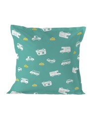 Lenzuolo con angoli HappyFriday MOSHI MOSHI Azzurro Multicolore 60 x 120 x 14 cm Lenzuolo con angoli HappyFriday MOSHI MOSHI Azzurro Multicolore 60 x 120 x 14 cm