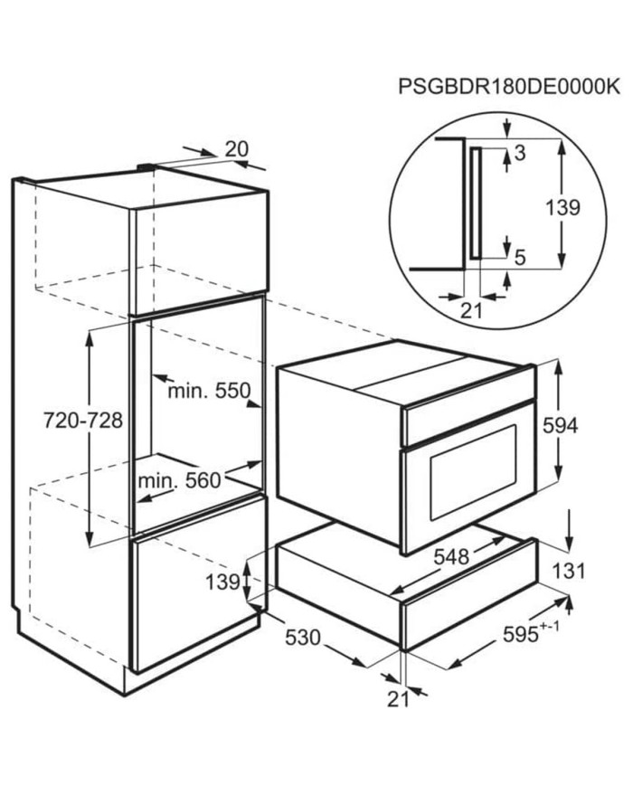 Modalità di Riscaldamento AEG KDE911424B