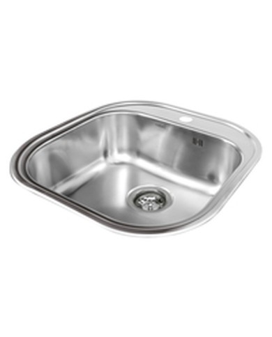 Lavello a Una Vasca Cata CS-1 Argento Lavello a Una Vasca Cata CS-1 Argento