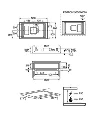 Cappa Classica AEG DCK5281HG Bianco