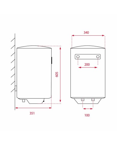 Thermos Teka EWH 30 C 30 L Thermos Teka EWH 30 C 30 L