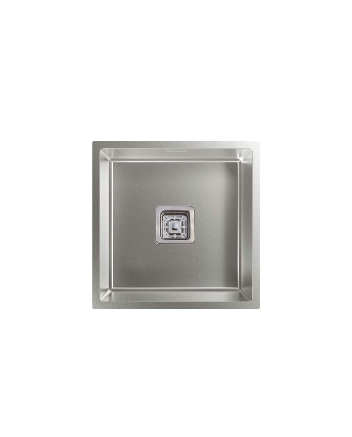 Lavello a Una Vasca Cata CB4040R10 Acciaio