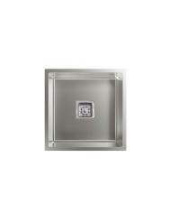 Lavello a Una Vasca Cata CB4040R10 Acciaio