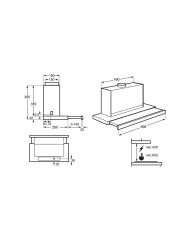 Cappa Classica AEG DPE5960M Acciaio