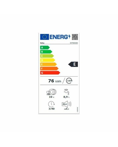 Lavastoviglie Balay 3VT4031NA 45 cm Integrabile/Da incasso Lavastoviglie Balay 3VT4031NA 45 cm Integrabile/Da incasso
