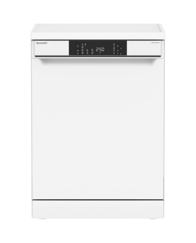 Lavastoviglie Sharp QWNA1FF49DWES Bianco 60 cm Lavastoviglie Sharp QWNA1FF49DWES Bianco 60 cm