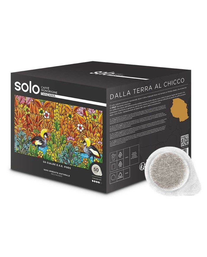 Capsule di Caffè con Contenitore POLTI SOLO TANZANIA (50 Unità)