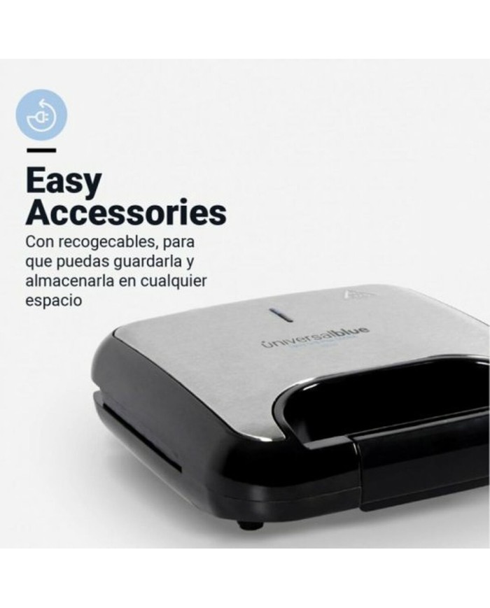 Piastra Grill Elettrica Universal Blue 700 W Nero Piastra Grill Elettrica Universal Blue 700 W Nero