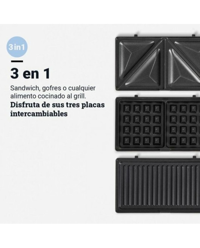 Piastra Grill Elettrica Universal Blue 700 W Nero Piastra Grill Elettrica Universal Blue 700 W Nero