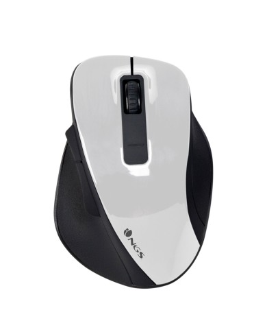 Mouse senza Fili NGS BOWWHITE Bianco 1600 dpi (1 Unità) Mouse senza Fili NGS BOWWHITE Bianco 1600 dpi (1 Unità)