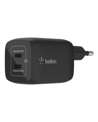 Caricabatterie da Parete Belkin Nero 65 W