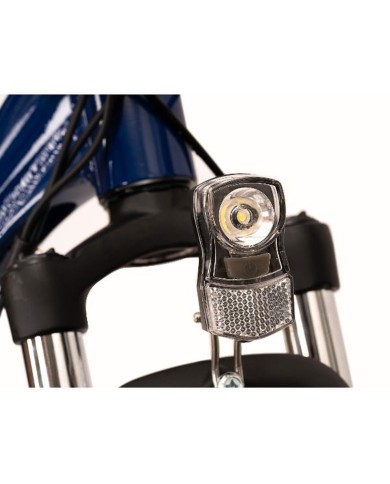 Bicicletta Elettrica Nilox X6 PLUS 250 W 12800 mAh 27,5" Nero/Blu