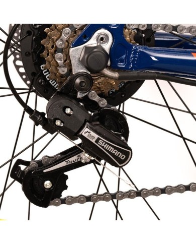 Bicicletta Elettrica Nilox X6 PLUS 250 W 12800 mAh 27,5" Nero/Blu