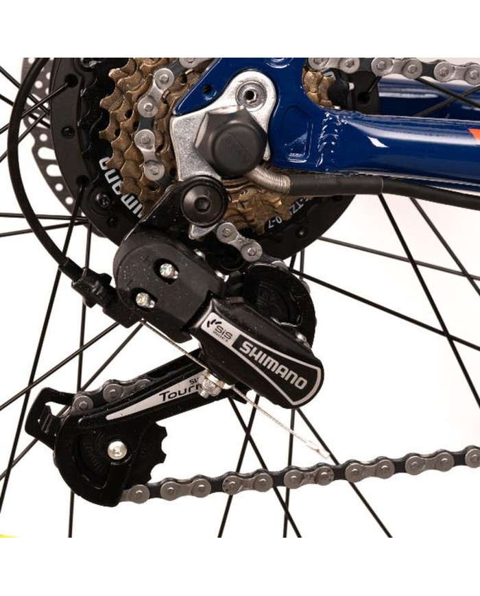 Bicicletta Elettrica Nilox X6 PLUS 250 W 12800 mAh 27,5" Nero/Blu Bicicletta Elettrica Nilox X6 PLUS 250 W 12800 mAh 27,5" Nero/Blu