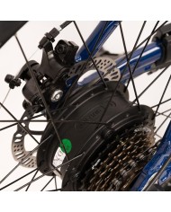 Bicicletta Elettrica Nilox X6 PLUS 250 W 12800 mAh 27,5" Nero/Blu Bicicletta Elettrica Nilox X6 PLUS 250 W 12800 mAh 27,5" Nero/Blu