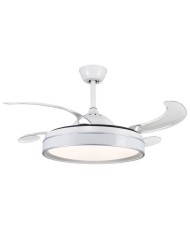 Ventilatore da Soffitto Universal Blue NASIM Bianco