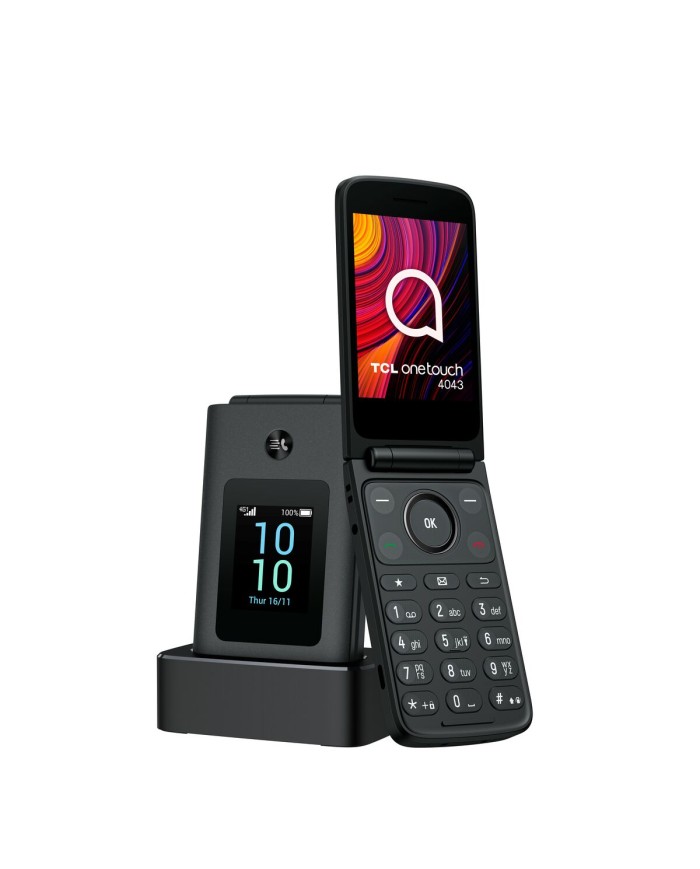 Telefono Cellulare TCL 4043D 128 MB Grigio 3,2"