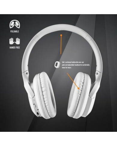 Auricolari Bluetooth con Microfono NGS ARTICAGREEDWHITE Bianco