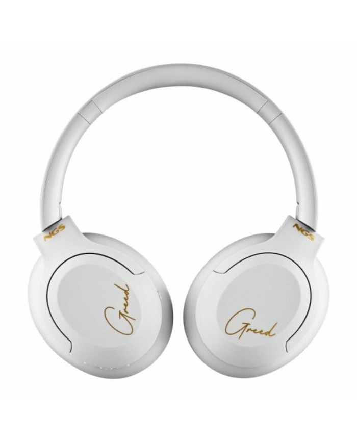 Auricolari Bluetooth con Microfono NGS ARTICAGREEDWHITE Bianco