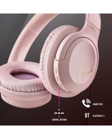 Auricolari Bluetooth NGS ARTICA CHILL TEAL Rosa (1 Unità) Auricolari Bluetooth NGS ARTICA CHILL TEAL Rosa (1 Unità)