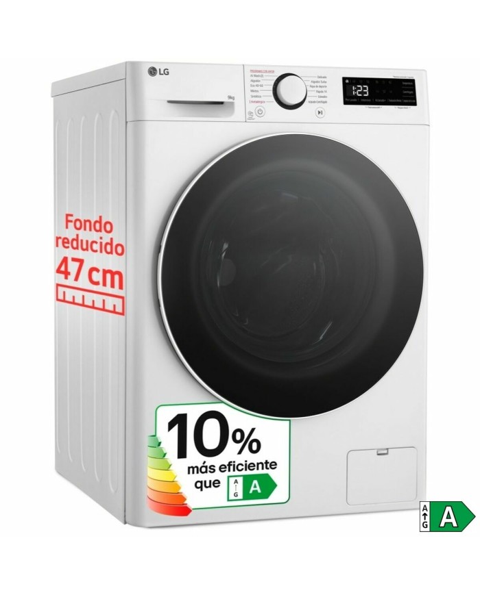 Lavatrice LG F2WR5S09A0W 60 cm 1200 rpm 9 kg