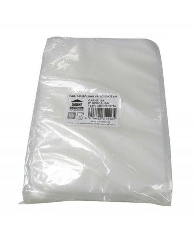 Buste per il Sottovuoto Garhe 31116 25 x 35 cm 100 Unità Buste per il Sottovuoto Garhe 31116 25 x 35 cm 100 Unità