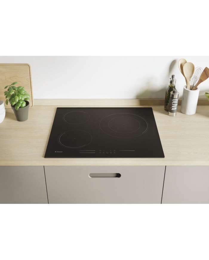 Piano Cottura ad Induzione Candy CI633MCBB 60 cm 59 cm 7200 W Piano Cottura ad Induzione Candy CI633MCBB 60 cm 59 cm 7200 W