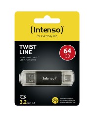 Memoria USB INTENSO Antracite 64 GB