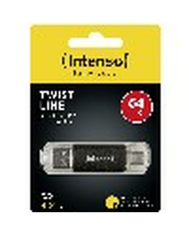 Memoria USB INTENSO Antracite 64 GB Memoria USB INTENSO Antracite 64 GB